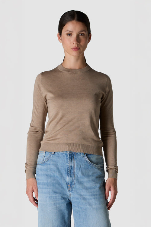 ALTISSIMO - MAGLIA IN SETA E CASHMERE