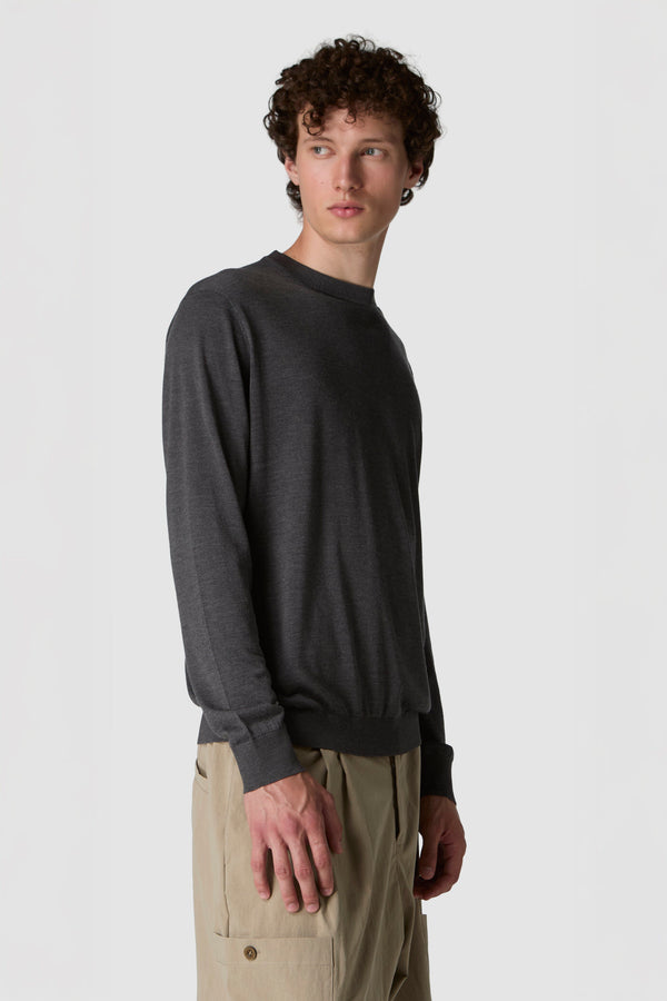 ALTISSIMO - MAGLIA IN SETA E CASHMERE