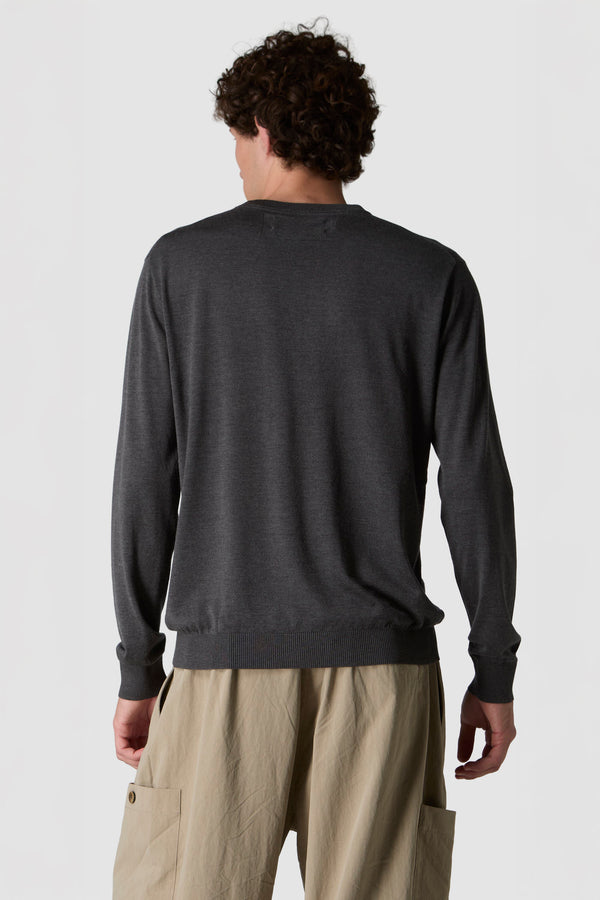 ALTISSIMO - MAGLIA IN SETA E CASHMERE