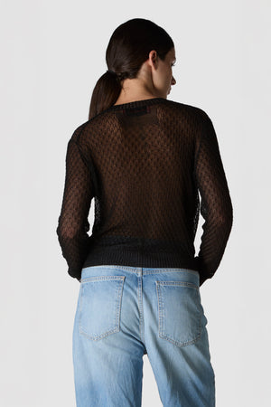 SCINTILLA - TOP DI MAGLIA IN MISTO VISCOSA POLIESTERE