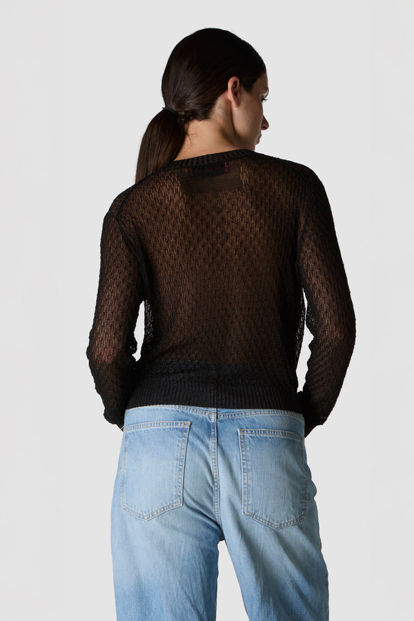 SCINTILLA - TOP DI MAGLIA IN MISTO VISCOSA POLIESTERE