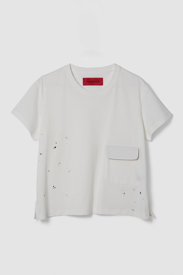 ALTO - T-SHIRT IN JERSEY DI COTONE