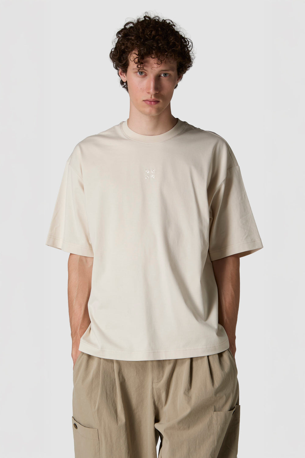 AMERICANINO - T-SHIRT CON LOGO SIGILLO IN COTONE