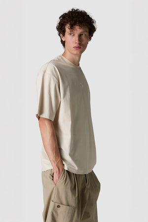 AMERICANINO - T-SHIRT CON LOGO SIGILLO IN COTONE