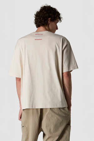 AMERICANINO - T-SHIRT CON LOGO SIGILLO IN COTONE