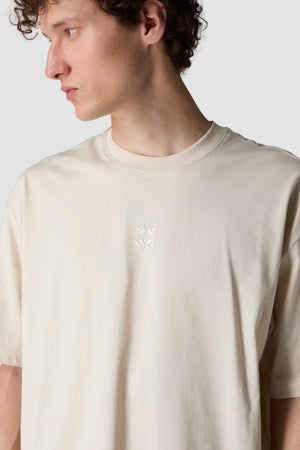 AMERICANINO - T-SHIRT CON LOGO SIGILLO IN COTONE