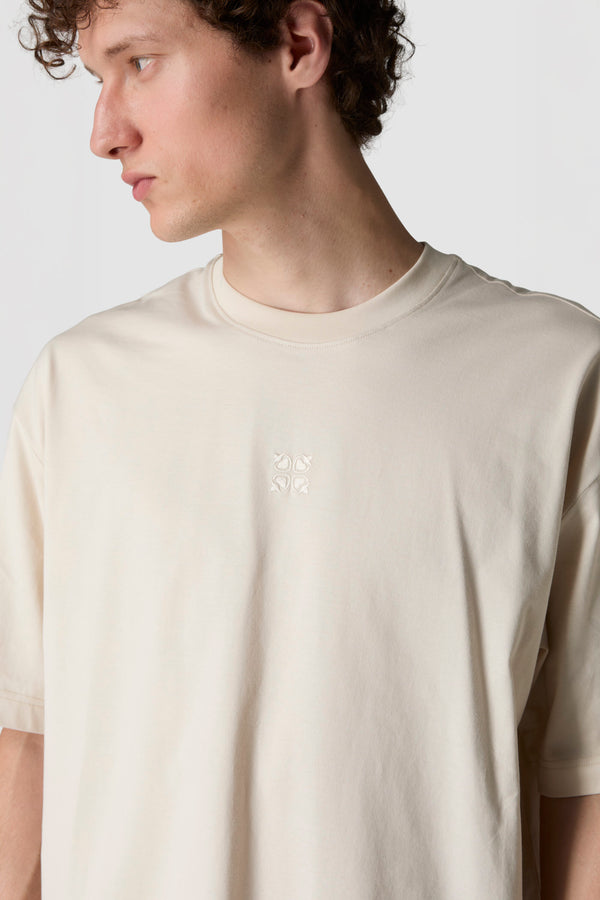AMERICANINO - T-SHIRT CON LOGO SIGILLO IN COTONE