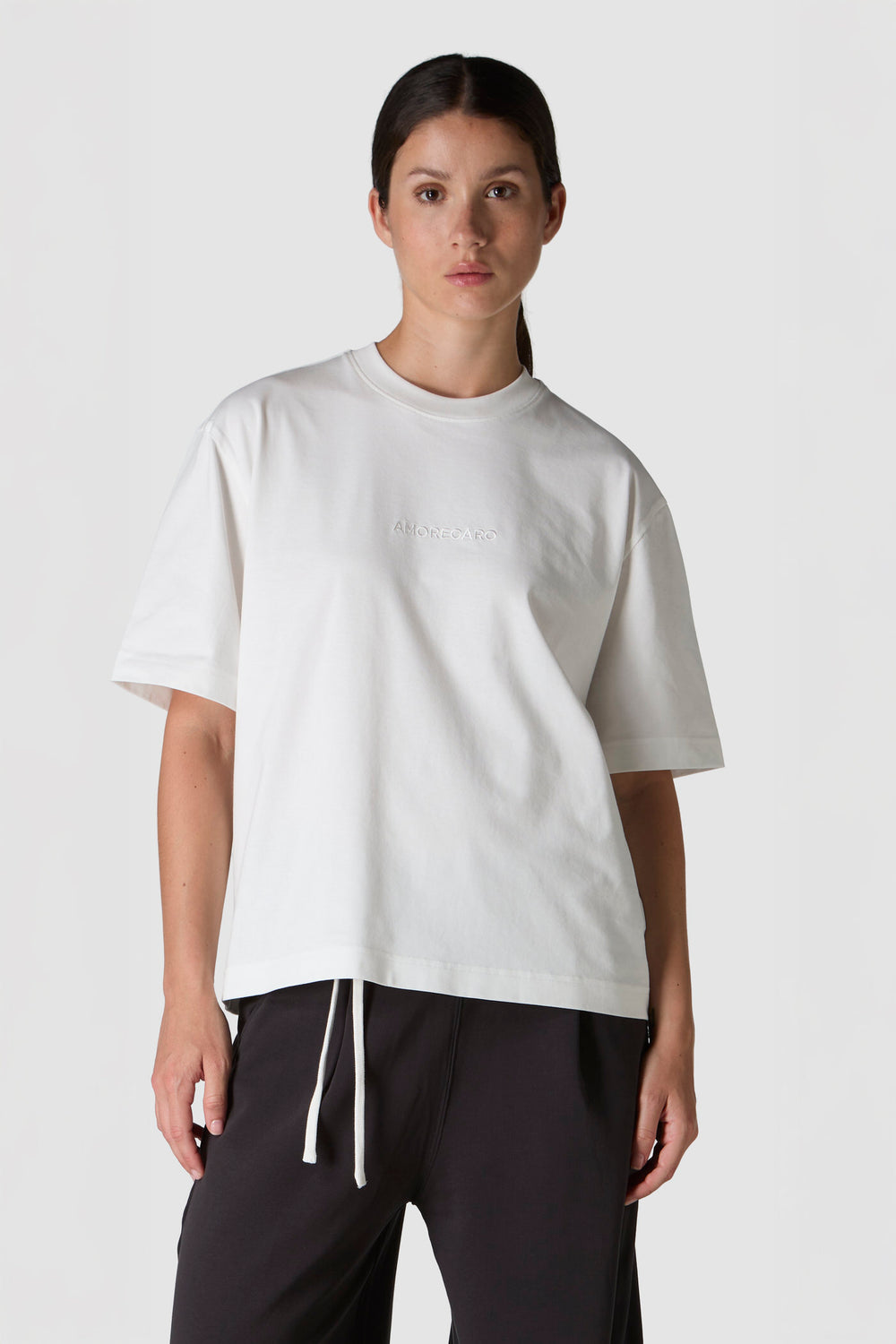 AMERICANINO - T-SHIRT CON LOGO IN COTONE