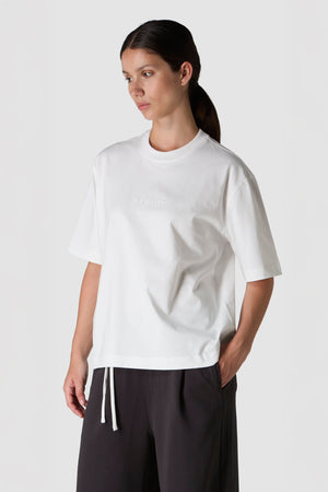 AMERICANINO - T-SHIRT CON LOGO IN COTONE