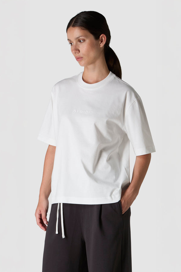 AMERICANINO - T-SHIRT CON LOGO IN COTONE