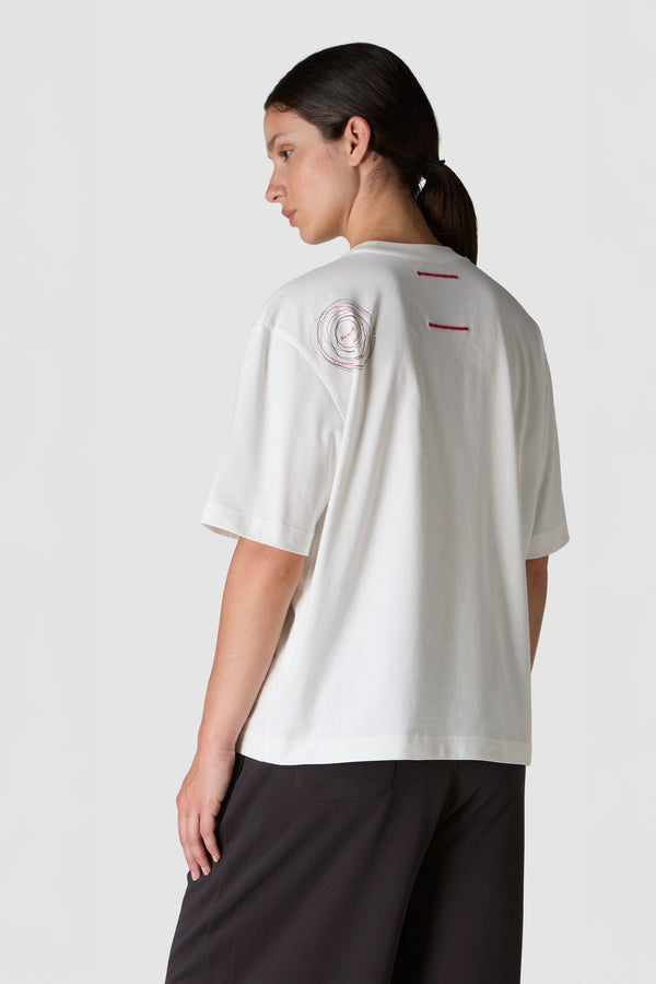 AMERICANINO - T-SHIRT CON LOGO IN COTONE