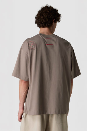 AMERICANINO - T-SHIRT CON LOGO IN COTONE