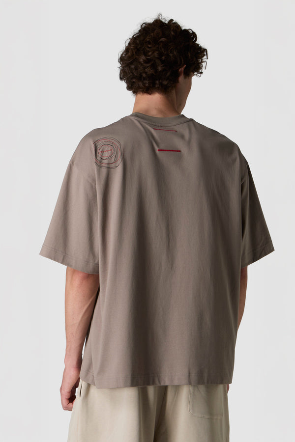 AMERICANINO - T-SHIRT CON LOGO IN COTONE