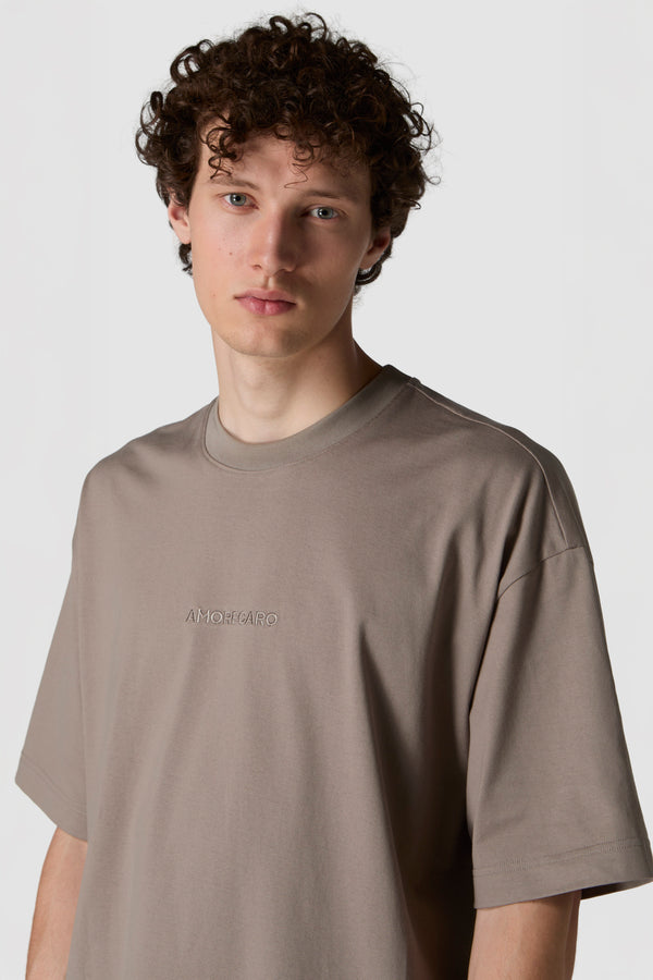 AMERICANINO - T-SHIRT CON LOGO IN COTONE