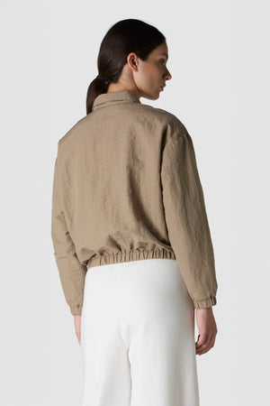 PIOGGIA - GIACCA IN NYLON LINO