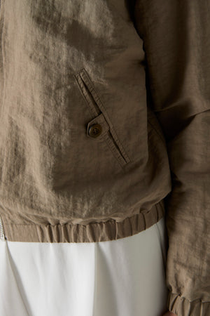 PIOGGIA - GIACCA IN NYLON LINO