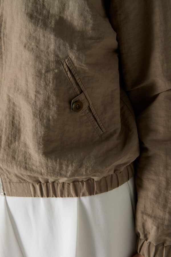 PIOGGIA - GIACCA IN NYLON LINO