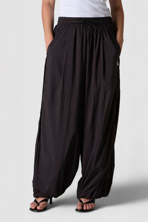 VENTOSO - NYLON WIDE PANTS