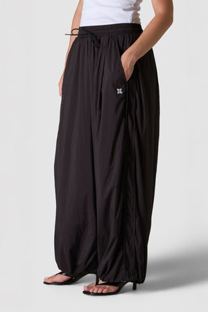 VENTOSO - NYLON WIDE PANTS