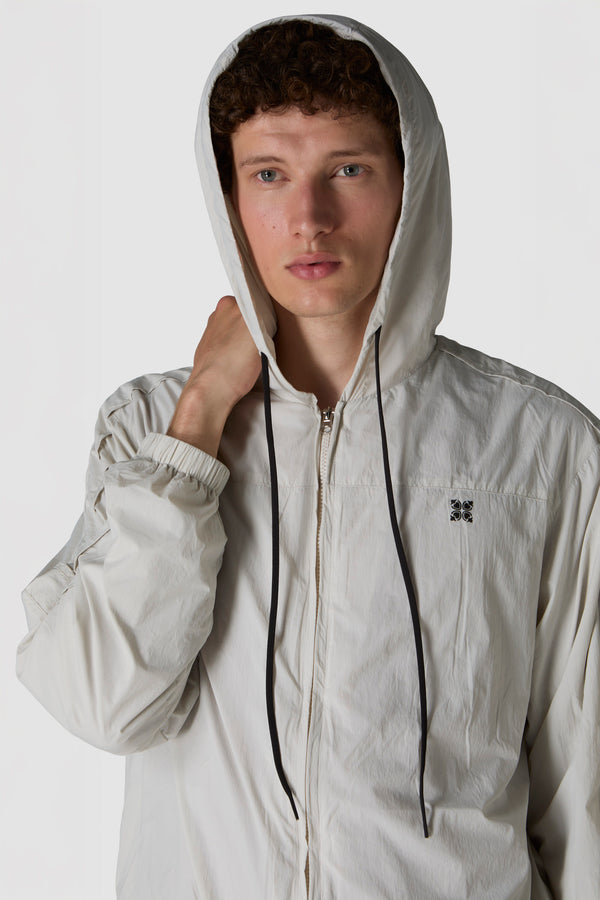 VENTOSO - GIACCA CON CAPPUCCIO IN NYLON