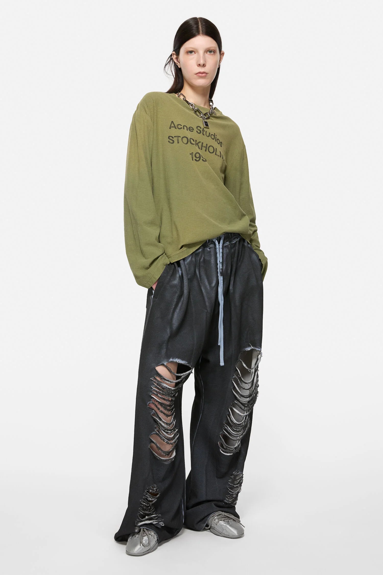 OVERSIZED FIT CROPPED JACKET