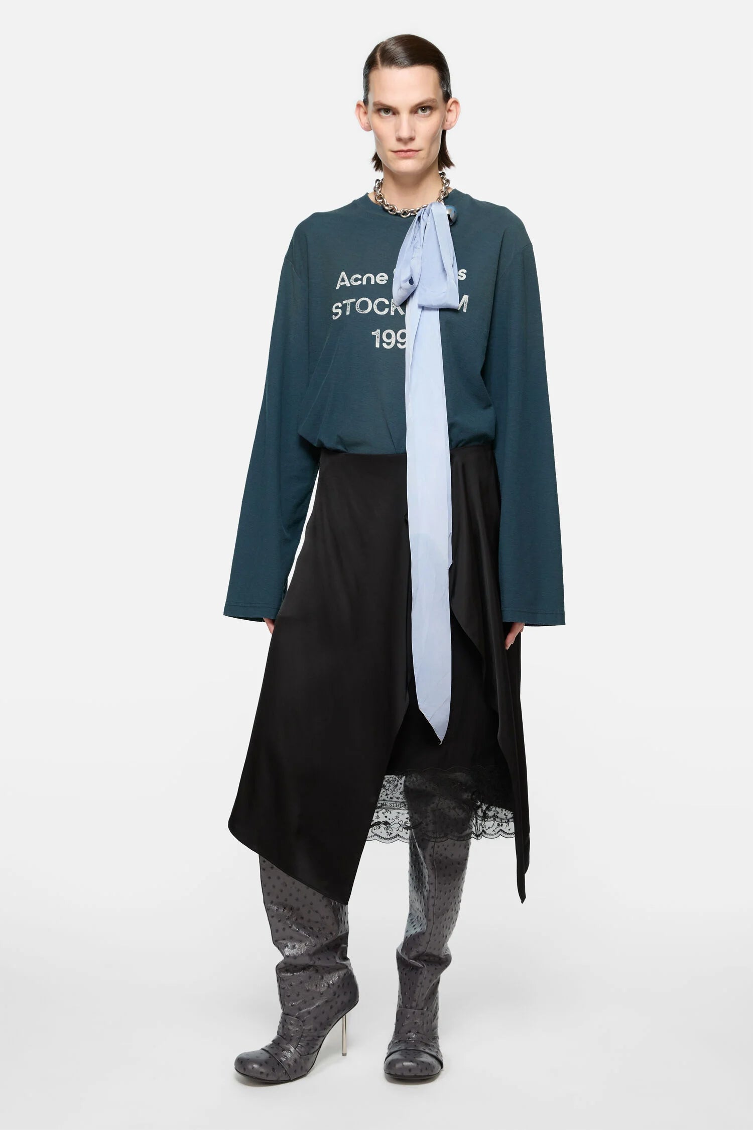 OVERSIZED FIT CROPPED JACKET